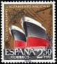 Spain 1961 Alzamiento Nacional 2,50 PTS Multicolor Edifil 1359